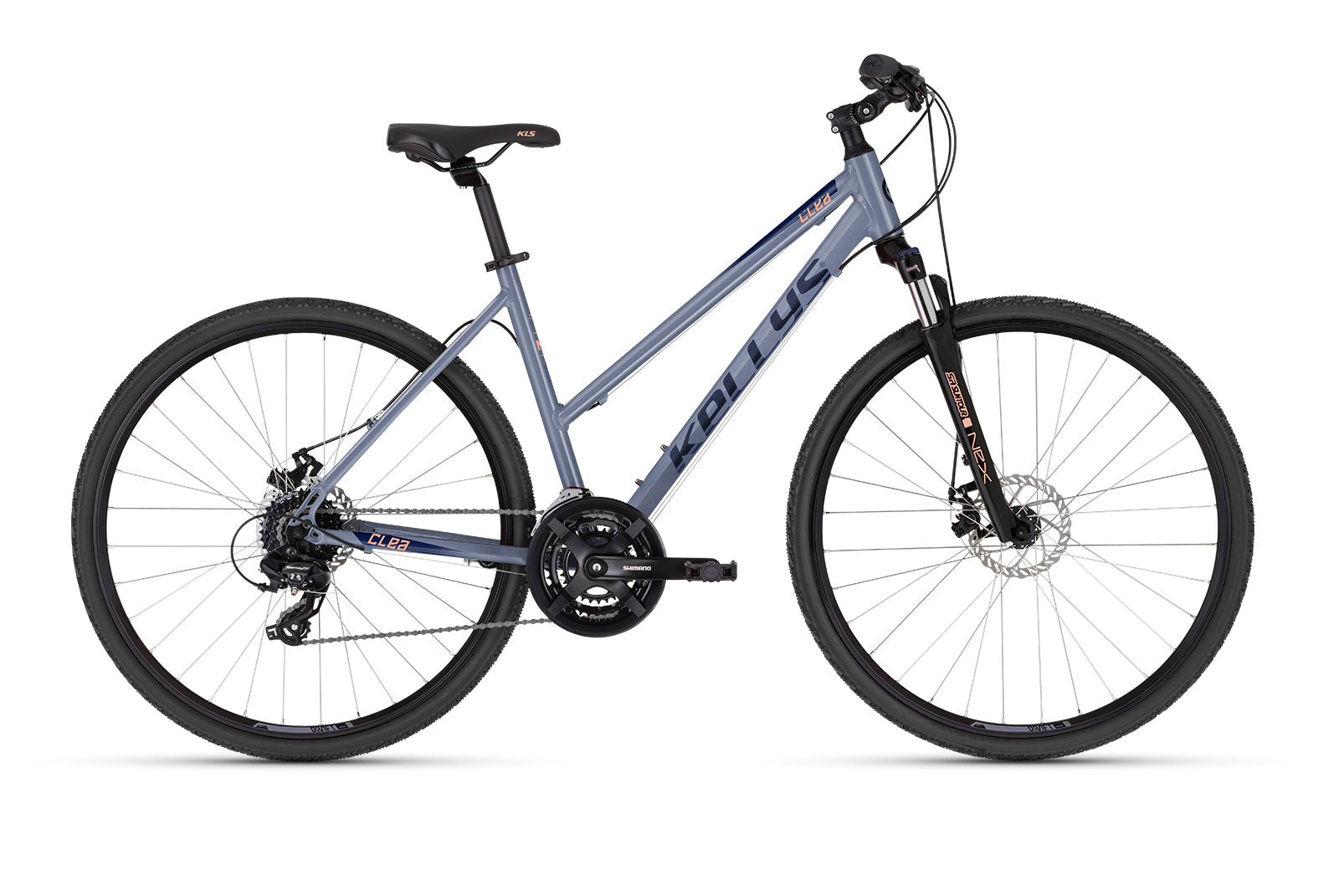 Hybrid bicycle KELLYS Clea 70 Frost Blue