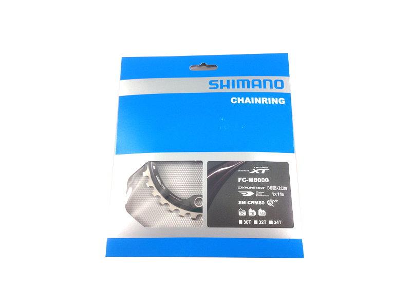 Shimano XT SM-CRM80A2 chainring for the crankset FC-M8000-1, 32 teeth, 1x11speed