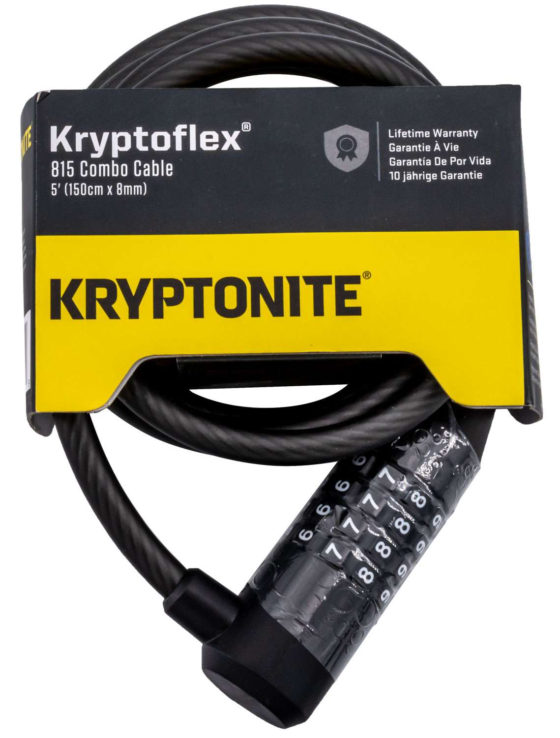 Kryptonite kryptoflex - 815 Combo cable lock