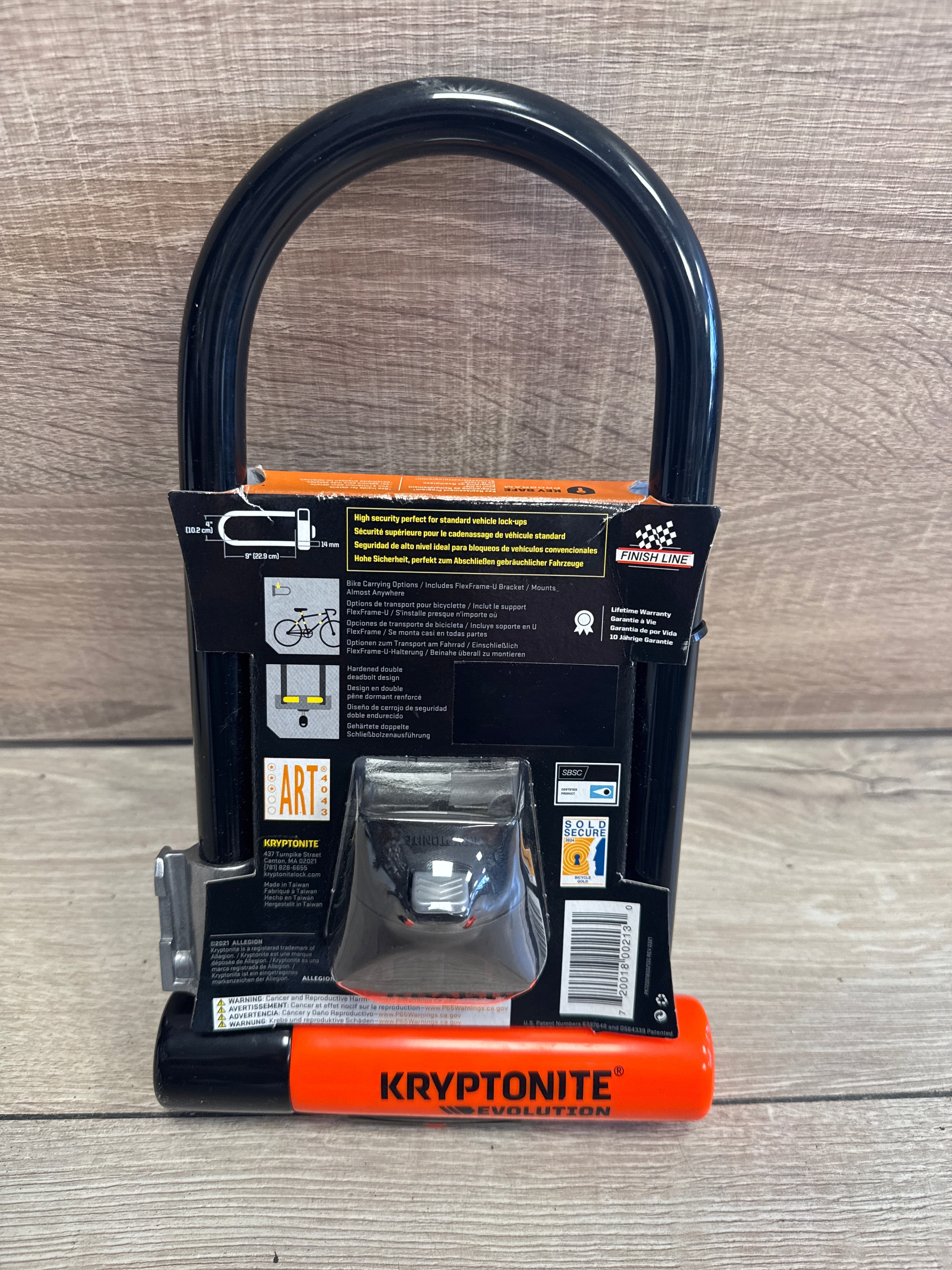 Kryptonite Evolution- bike lock small