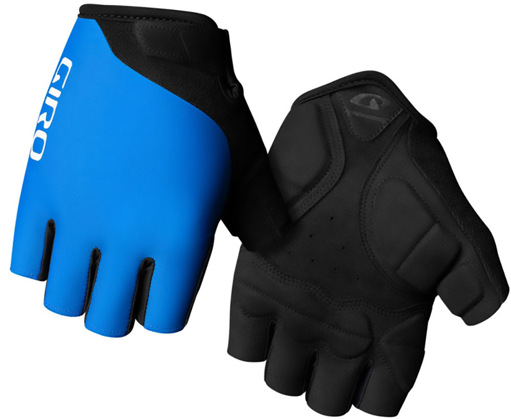 Giro Jag - Lightweight Cycling Gloves blue and black