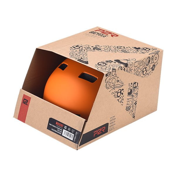 P2R DAPP, L (58-61cm), Fresh orange,matt