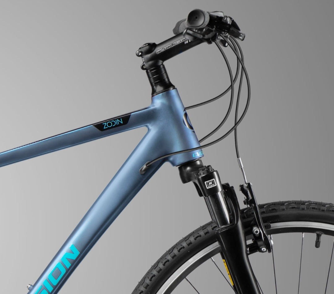 Cyclision Zodin 5 Azure Steel Hybrid bike