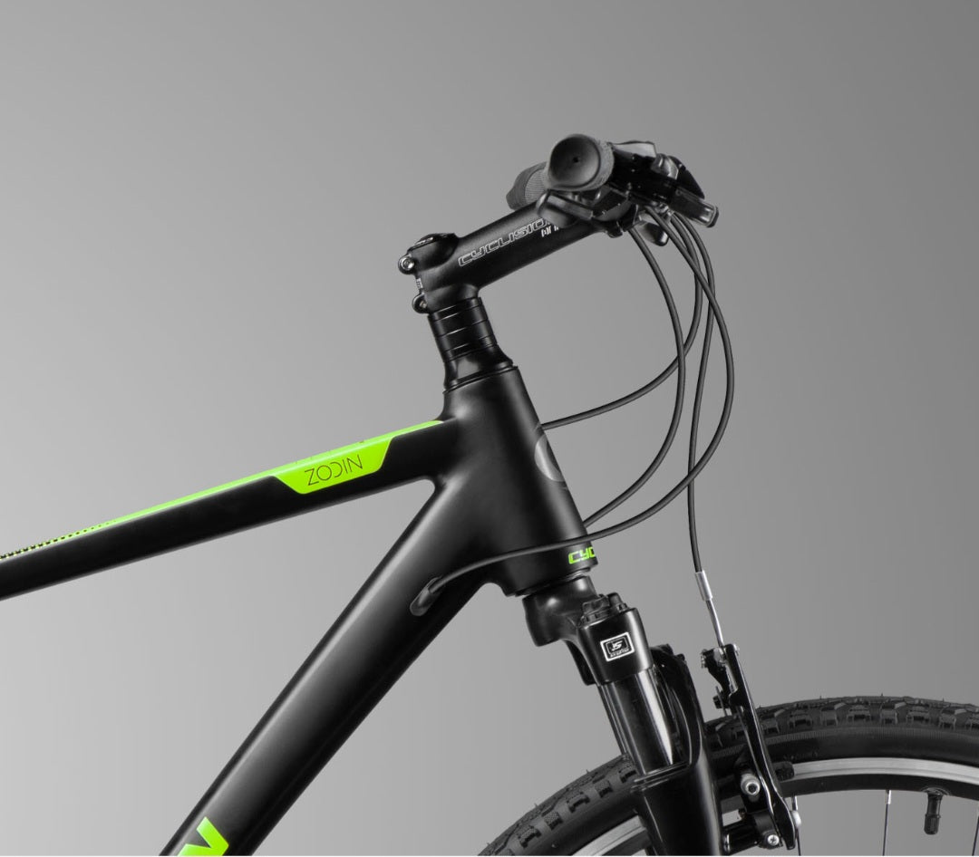 Cyclision Zodin 5 Midnight Lime Hybrid bike XL