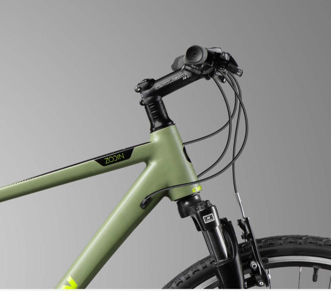 Cyclision Zodin 5 Flash Army Hybrid bike