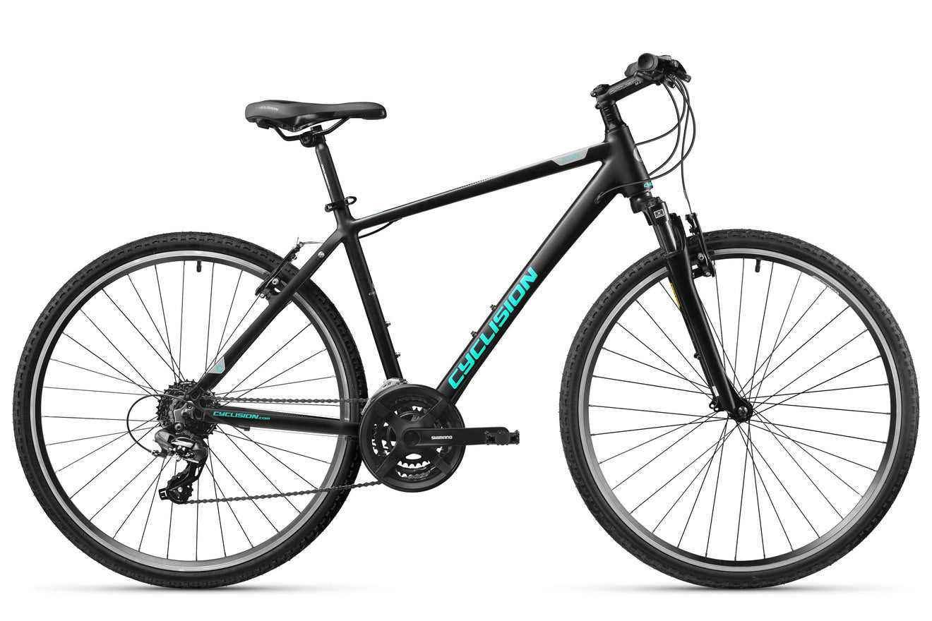Cyclision Zodin 5 Dark Minty Hybrid bike