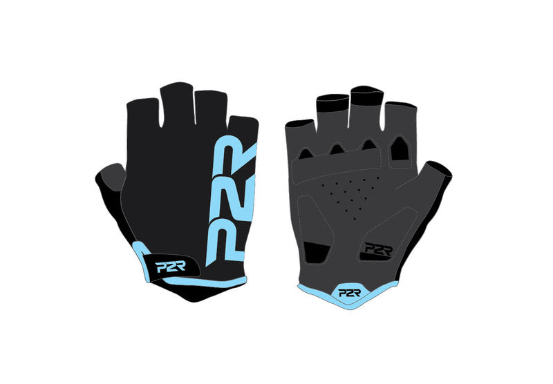 P2R ZARRIA, cycling gloves, black-blue