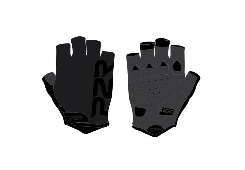 P2R ZARRIA, cycling gloves, black-black