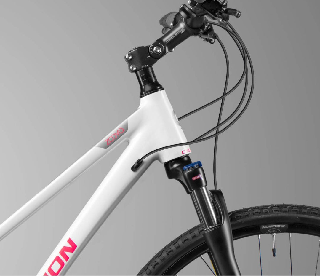 CYCLISION Zodya 4 Snowberry Ladies hybrid bike