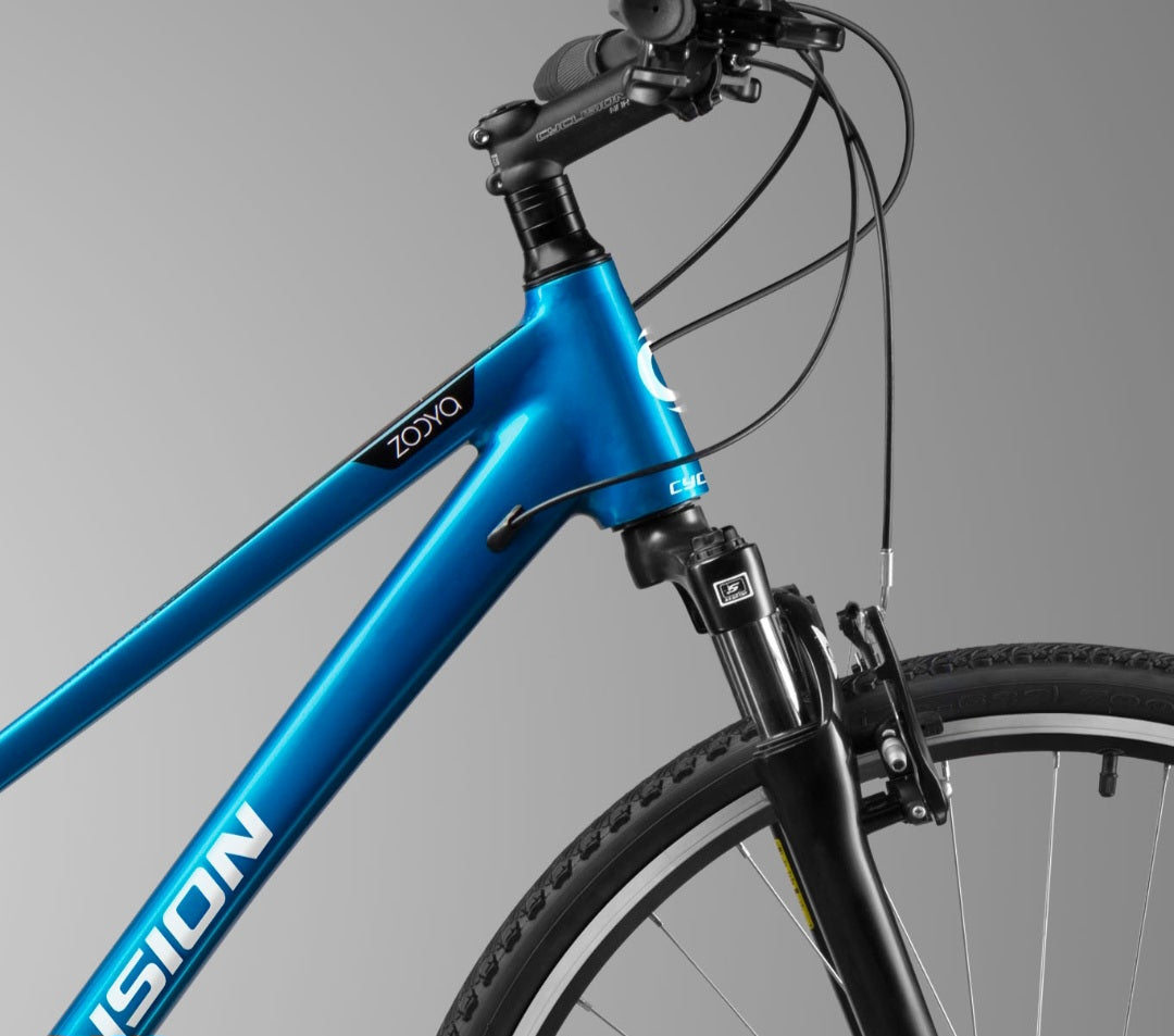 Cyclision Zodya 5 Blue Edge ladies hybrid bike