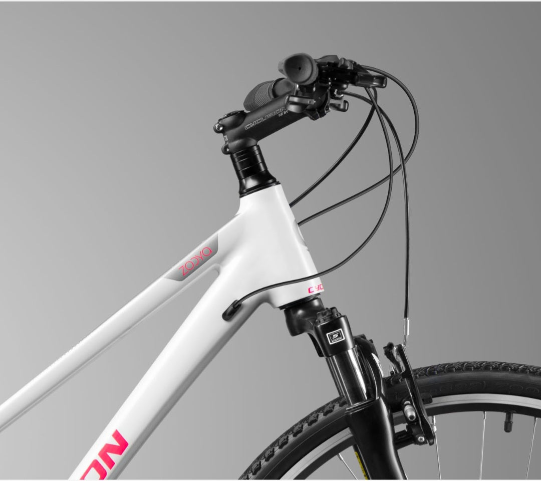 Cyclision Zodya 5 Snowberry ladies hybrid bike