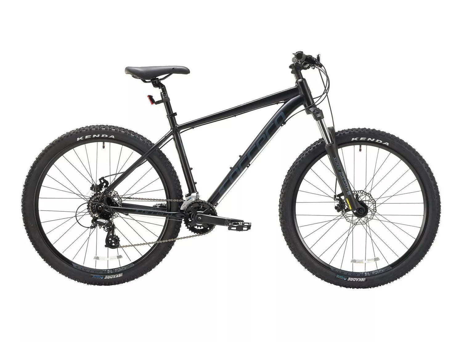 Carrera Vengeance Mens Mountain Bike - Black - L Frame
