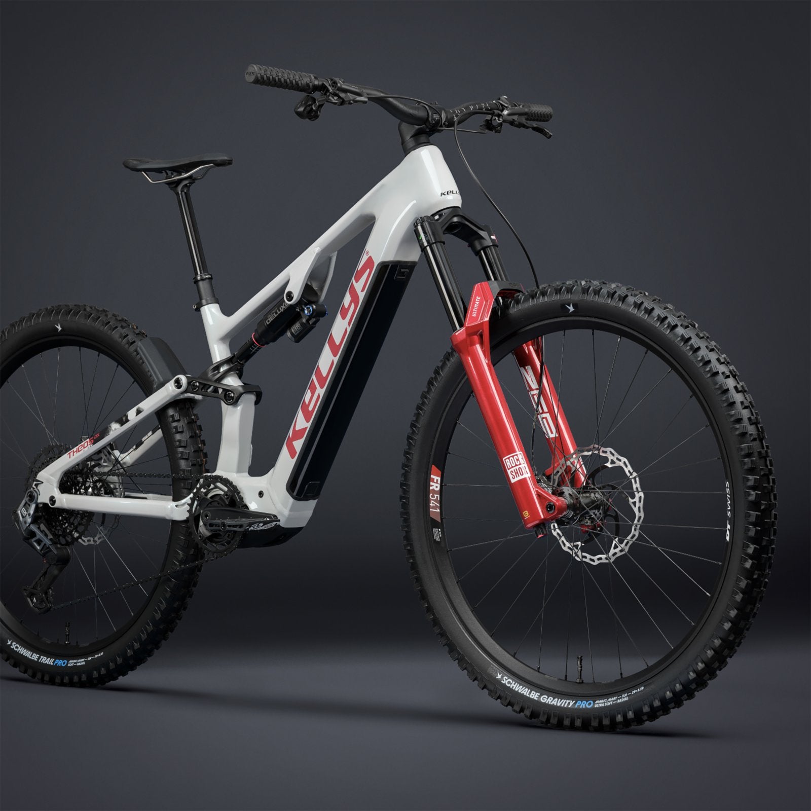 KELLYS THEOS AX90 White Fury Avinox 800Wh