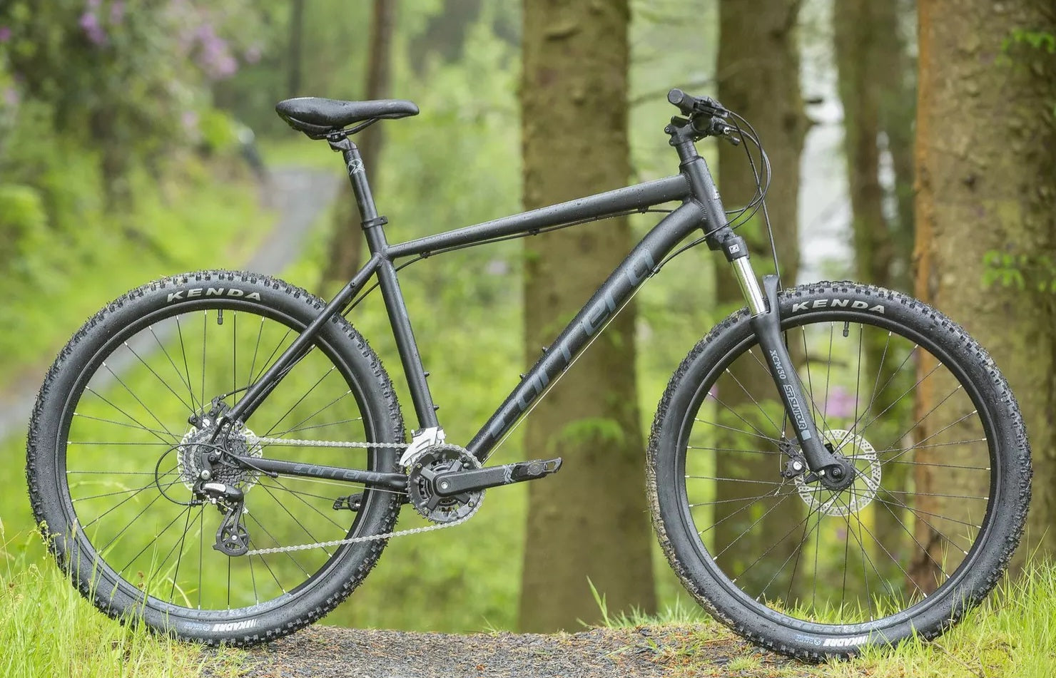 Carrera Vengeance Mens Mountain Bike - Black - L Frame